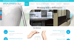 Desktop Screenshot of dentalconceptsmumbai.com